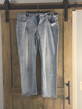 Liverpool Los Angeles Light Blue Wash Denim Jeans 38 x 32